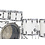 Sonor Sonor SQ2 22" Thin Birch Drum Kit, Pure White