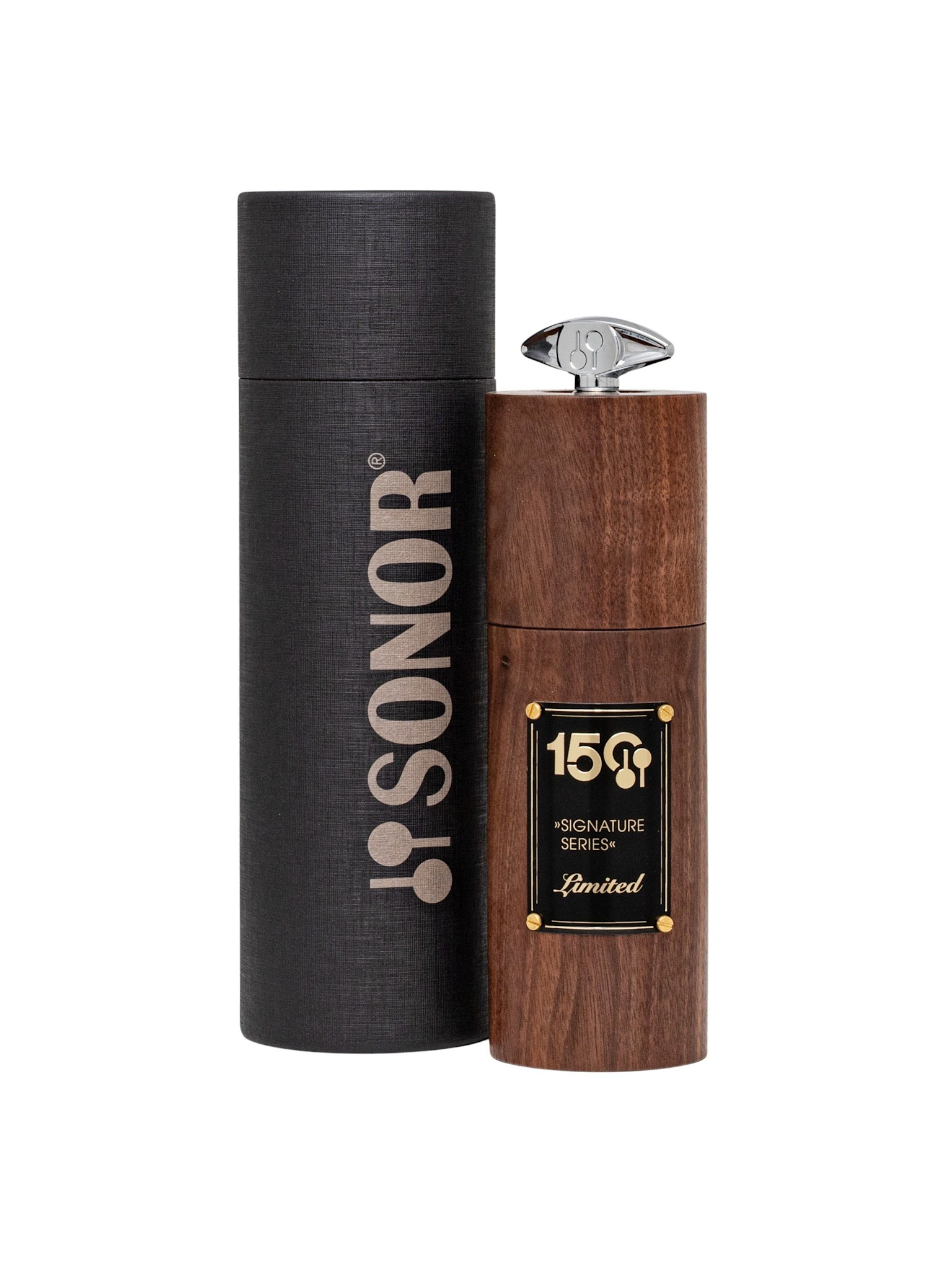 Sonor 150th Anniversary SIGNATURE pepper mill with presentation tube