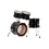 Pearl Pearl Export 18" Drum Kit, Jet Black
