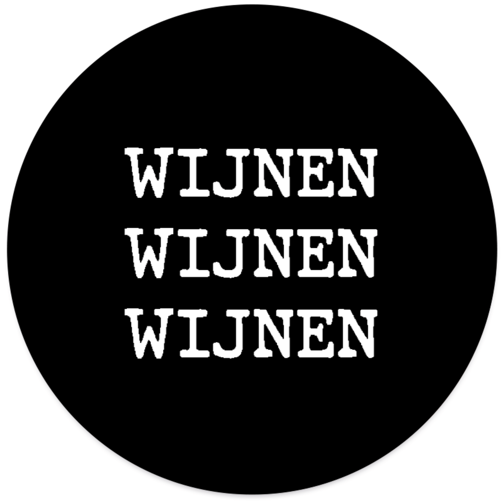 Label2X Muurcirkel wijnen 20cm