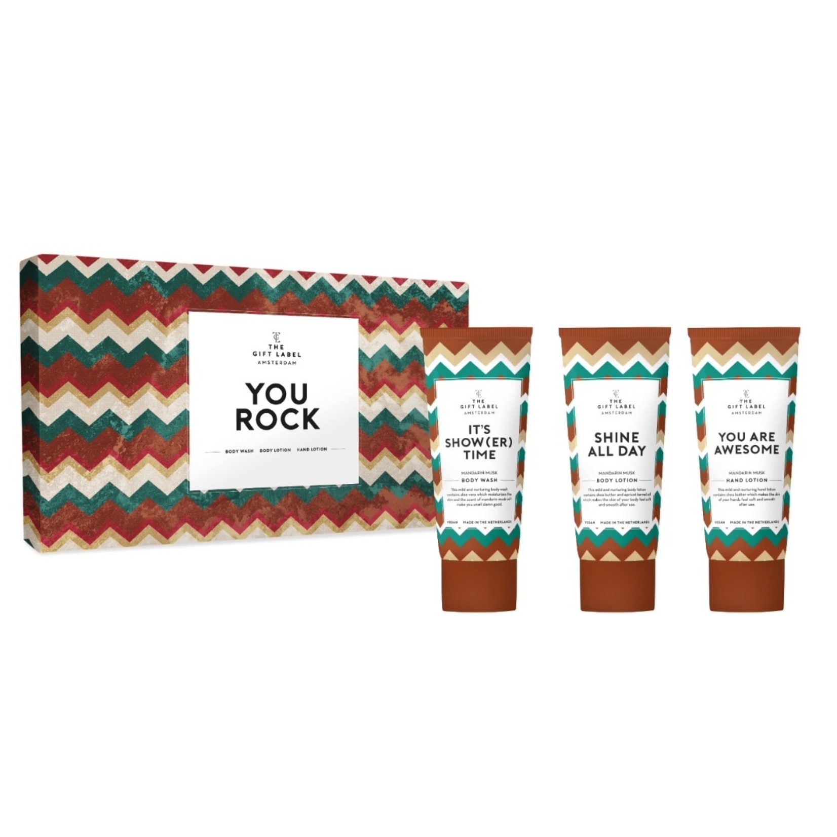 The gift label Luxe mailbox giftset You rock -50%