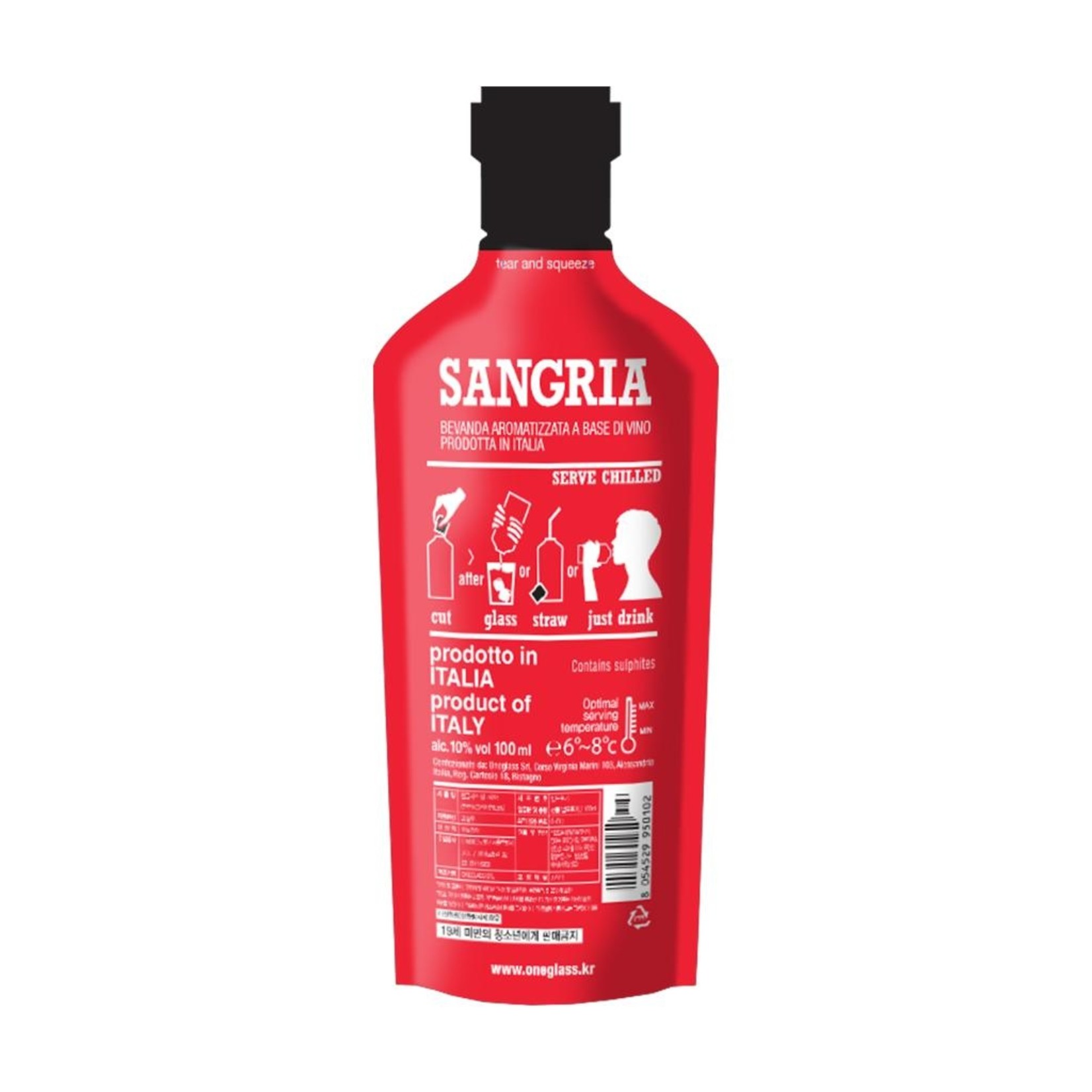 Oneglass Cocktail 100ml sangria