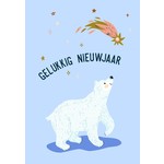 Enfant Terrible Nieuwjaarsbrief Gelukkig nieuwjaar (ijsbeer)