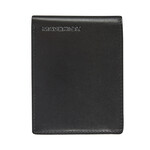 Maverick All black lederen compact portefeuille RFID