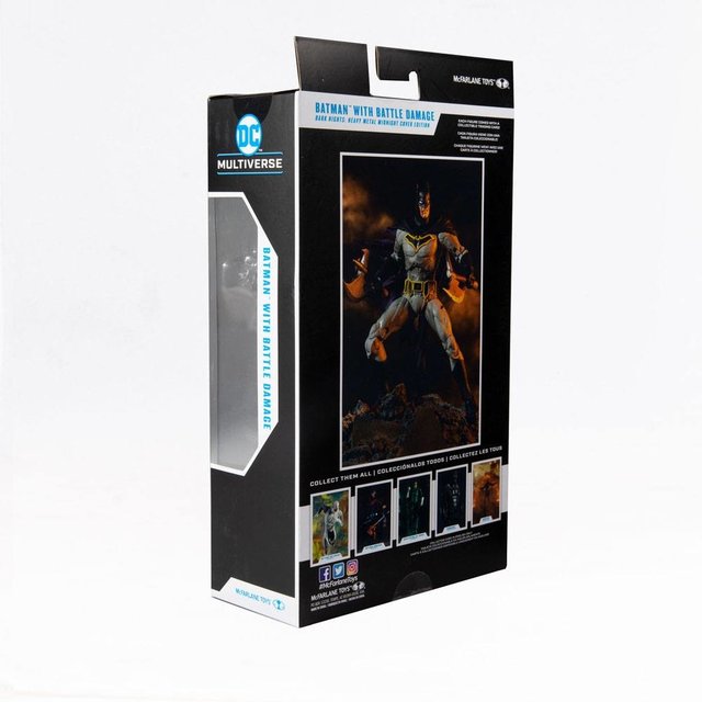 Batman Battle Damage Action Figure 18cm