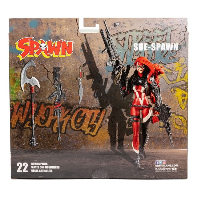 Spawn Action Figure She Spawn 18cm Spawn Action Figure She Spawn 18cm