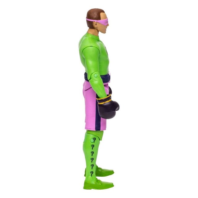 Batman 1966 Retro the Riddler in Boxing Gloves Action Figure 15cm