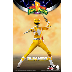 Power Rangers FigZero Yellow Ranger