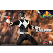 Mighty Morphin Power Rangers FigZero Action Figure 1/6 Black Ranger 30cm