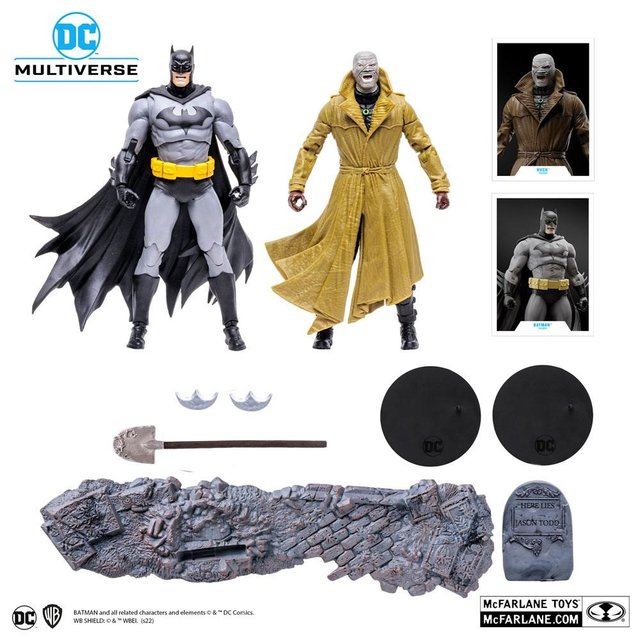 Batman vs Hush Action Figure Set 18cm