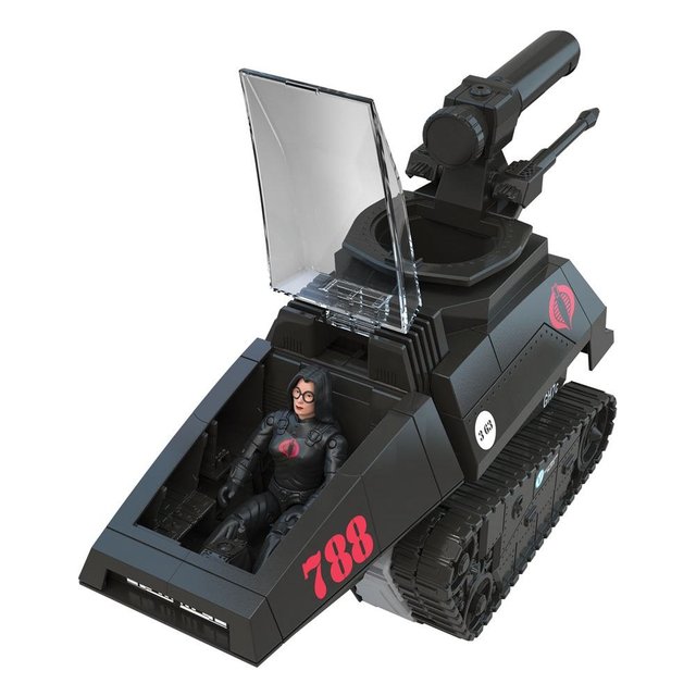 Transformers x G.I. Joe Mash-Up Megatron H.I.S.S. Tank with Cobra Baroness Action Figure 27cm