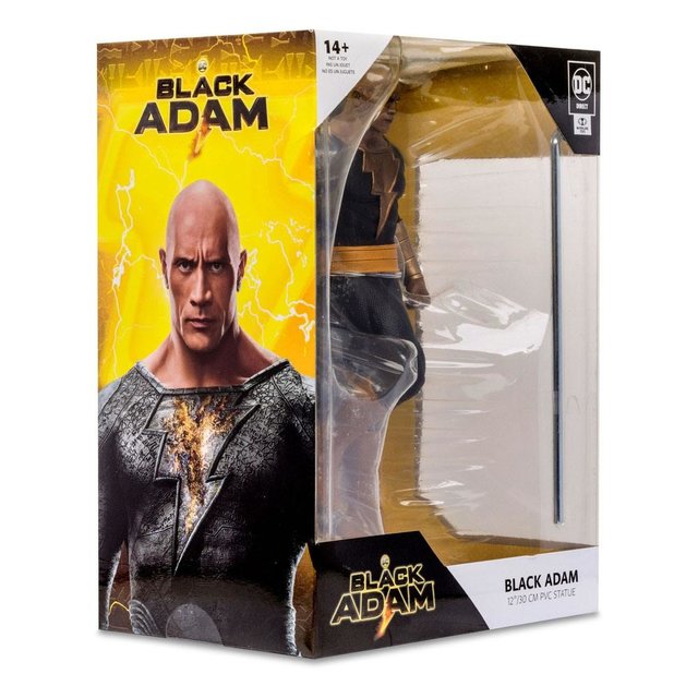 Black Adam Movie Posed PVC Statue 30cm