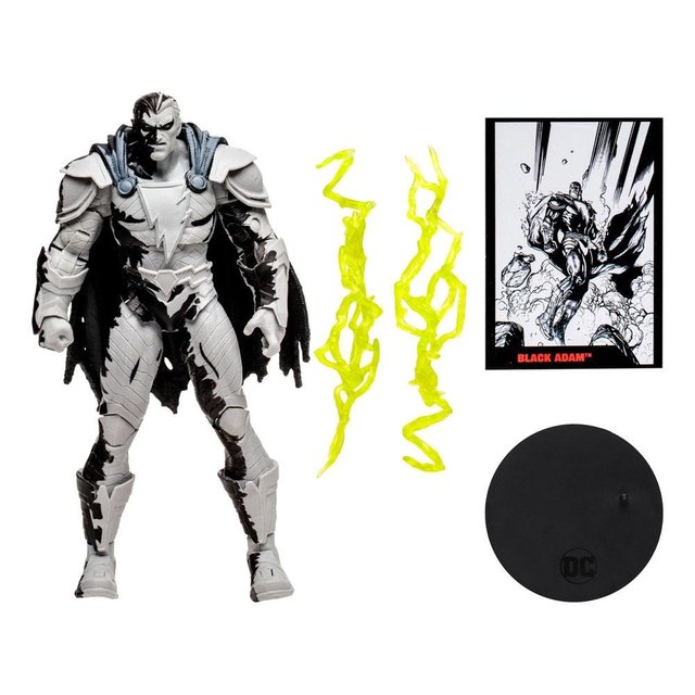 DC Direct Page Punchers Black Adam + Comic (Line Art Variant) 18cm