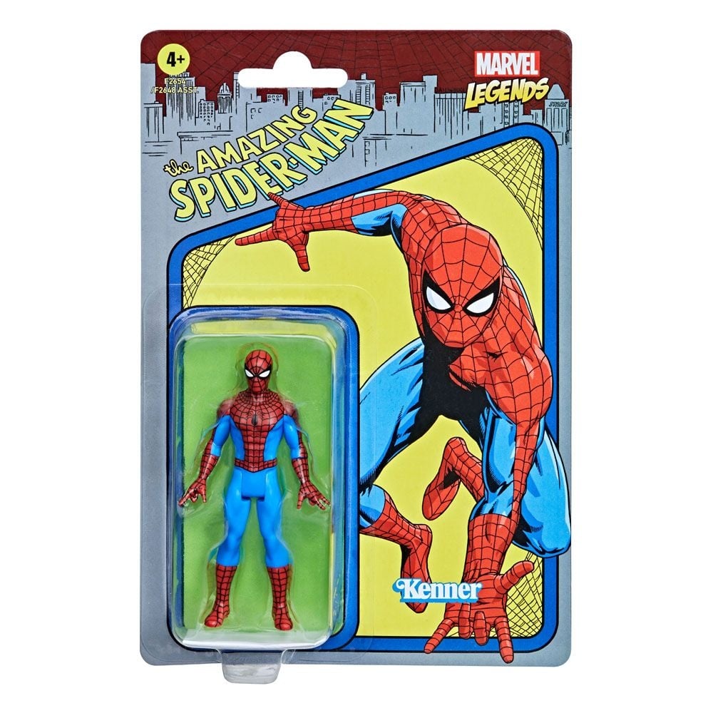 Marvel legends spider man shop retro