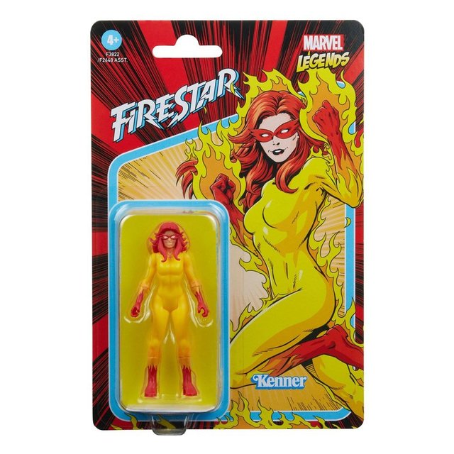 Marvel Legends Retro Firestar Action Figure 10cm Marvel Legends Retro Firestar Action Figure 10cm