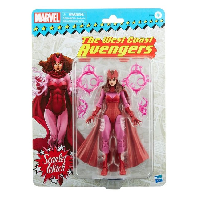 Marvel Legends Retro Collection Series Action Figure 2022 Scarlet Witch (West Coast Avengers) 15cm Marvel Legends Retro Collection Series Action Figure 2022 Scarlet Witch (West Coast Avengers) 15cm