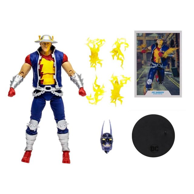 Jay Garrick (Speed Metal) Build a Action Figure 18cm