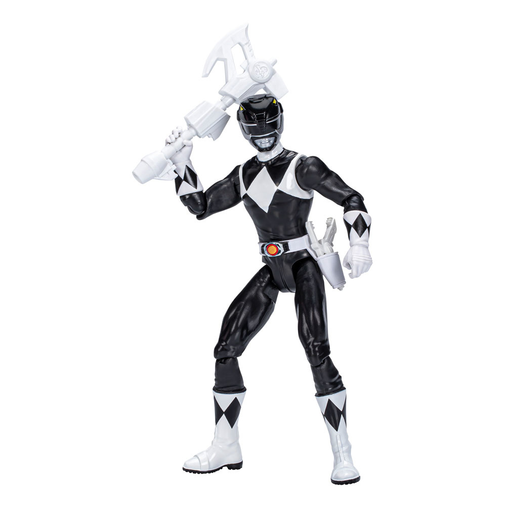 Hasbro Mighty Morphin Black Ranger 15cm afbeelding