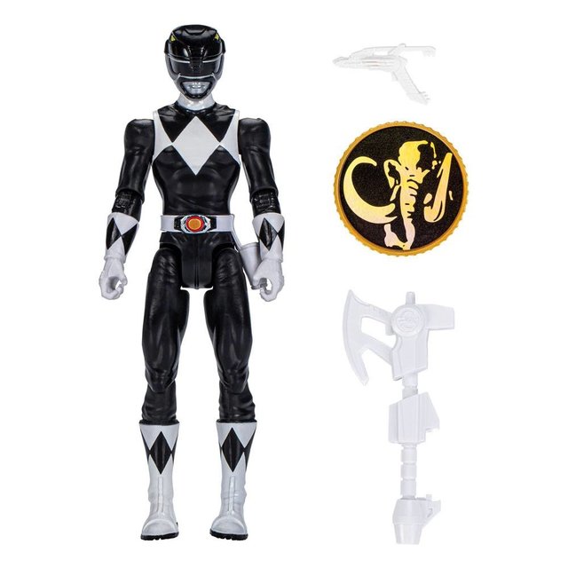 Power Rangers Mighty Morphin Black Ranger 15cm