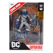DC Direct Page Punchers Captain Cold Variant (Gold Label) (The Flash Comic) 18cm