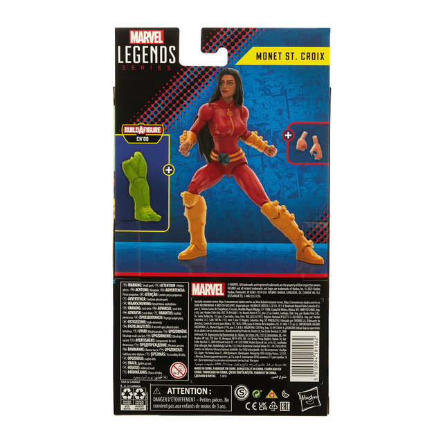 X-Men Marvel Legends Ch'od BAF: Monet St. Croix 15 cm