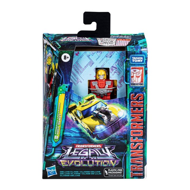 Transformers Legacy Evolution Deluxe Class Action Figure Armada Universe Hot Shot 14cm