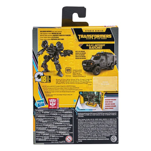Transformers: Dark of the Moon Buzzworthy Bumblebee Studio Series N.E.S.T. Autobot Ratchet 11cm Transformers: Dark of the Moon Buzzworthy Bumblebee Studio Series N.E.S.T. Autobot Ratchet 11cm