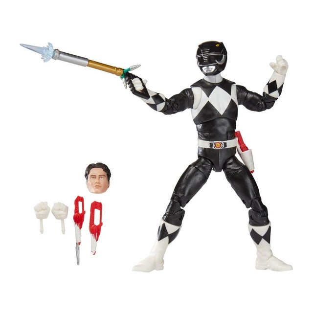 Power Rangers Lightning Collection Mighty Morphin Black Ranger 15cm Power Rangers Lightning Collection Mighty Morphin Black Ranger 15cm