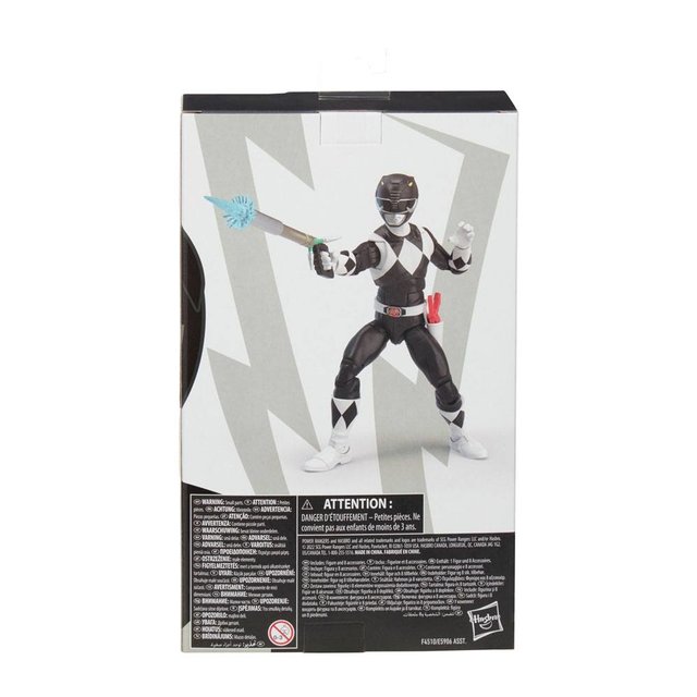 Power Rangers Lightning Collection Mighty Morphin Black Ranger 15cm Power Rangers Lightning Collection Mighty Morphin Black Ranger 15cm