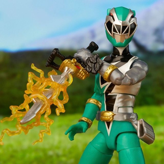 Power Rangers Lightning Collection Dino Fury Green Ranger 15cm