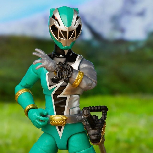 Power Rangers Lightning Collection Dino Fury Green Ranger 15cm