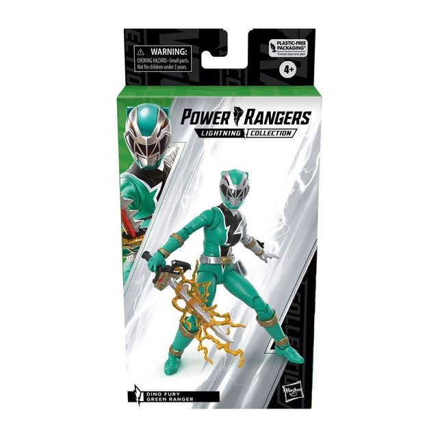 Power Rangers Lightning Collection Dino Fury Green Ranger 15cm