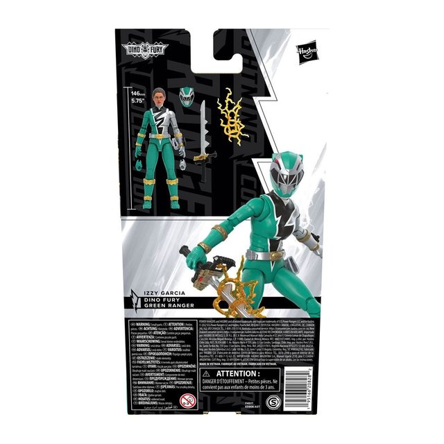 Power Rangers Lightning Collection Dino Fury Green Ranger 15cm