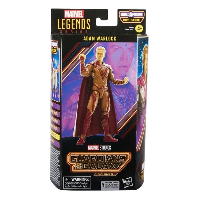 Guardians of the Galaxy Comics Marvel Legends Adam Warlock (BAF: Cosmo) 15cm