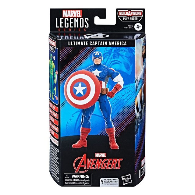 Marvel Legends Puff Adder BAF: Ultimate Captain America 15cm