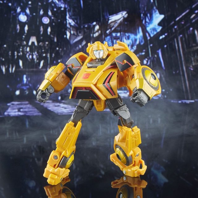 Transformers Generations Studio Series Deluxe Class Gamer Edition Bumblebee 11cm