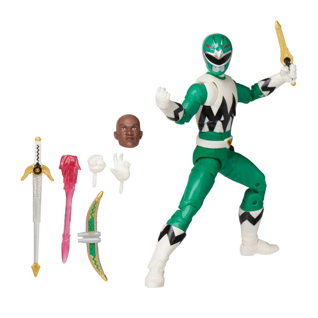 Power Rangers Lightning Collection Lost Galaxy Green Ranger 15cm