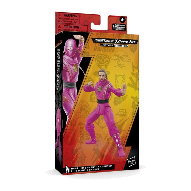 Power Rangers x Cobra Kai Ligtning Collection Morphed Samantha LaRusso Pink Mantis Ranger 15cm Power Rangers x Cobra Kai Ligtning Collection Morphed Samantha LaRusso Pink Mantis Ranger 15cm
