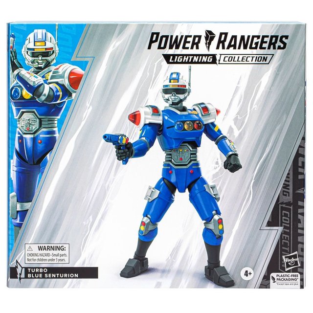 Power Rangers Lightning Collection Action Figure Turbo Blue Senturion 15cm
