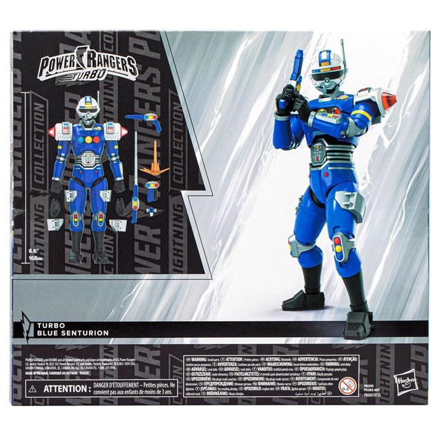Power Rangers Lightning Collection Action Figure Turbo Blue Senturion 15cm