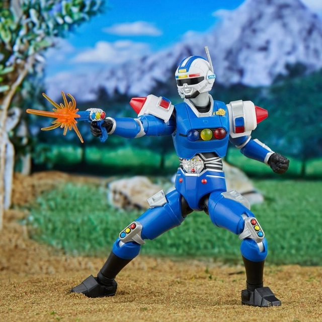 Power Rangers Lightning Collection Action Figure Turbo Blue Senturion 15cm