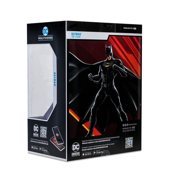 DC The Flash Movie Statue Batman Multiverse Unmasked (Gold Label) 30cm
