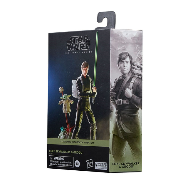 Star Wars: The Book of Boba Fett Black Series Action Figure 2-Pack Luke Skywalker & Grogu 15cm
