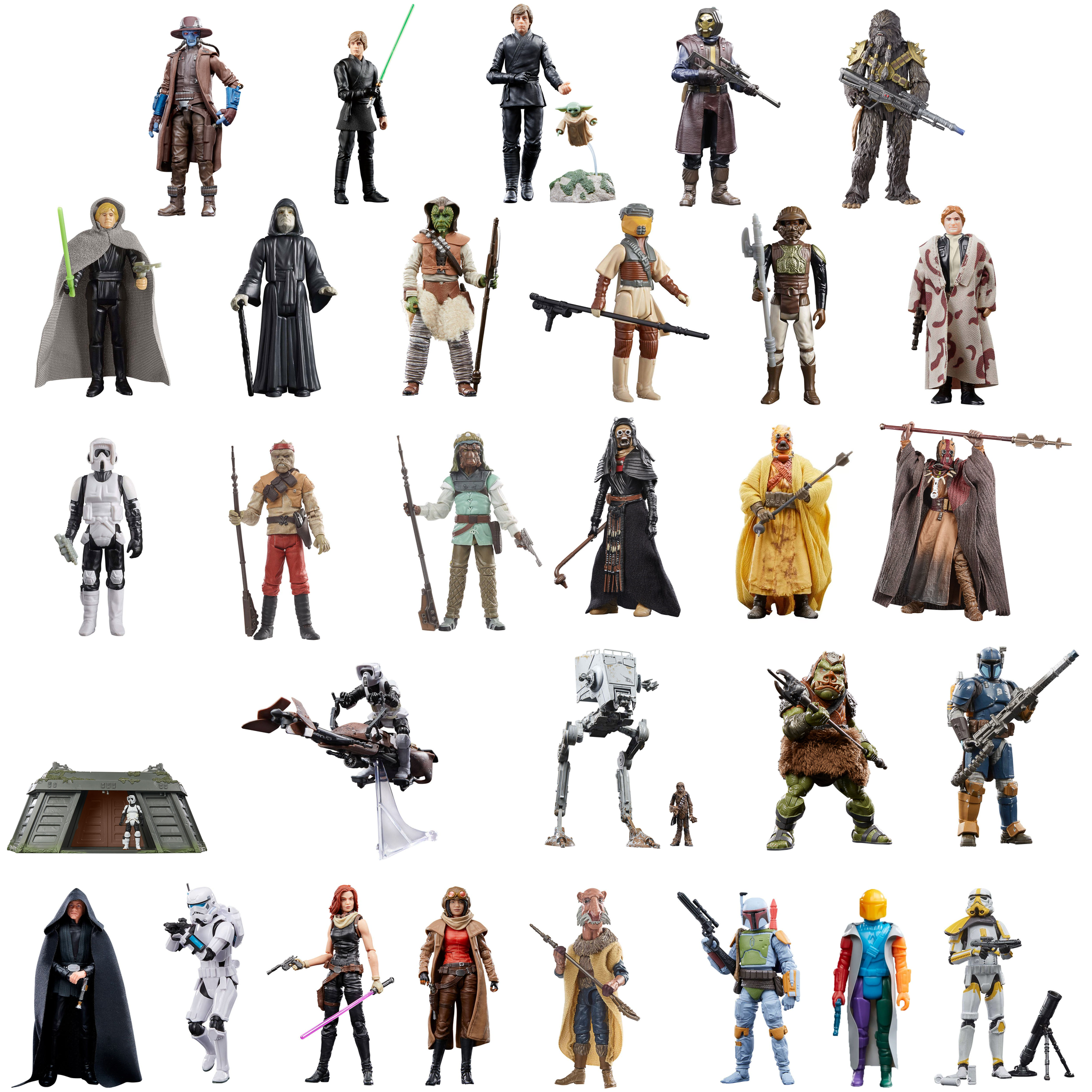 Veel nieuwe Star Wars action figures toegevoegd