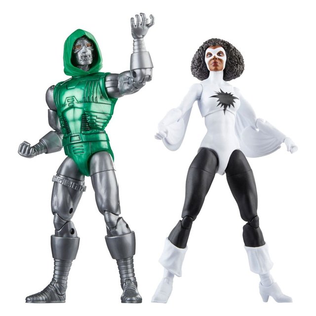 Avengers Marvel Legends Action Figures Captain Marvel vs. Doctor Doom 15cm