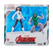 Avengers Marvel Legends Action Figures Captain Marvel vs. Doctor Doom 15cm