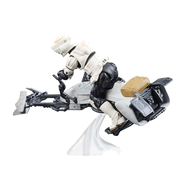 Star Wars the Vintage Collection Speeder Bike with Scout Trooper & Grogu