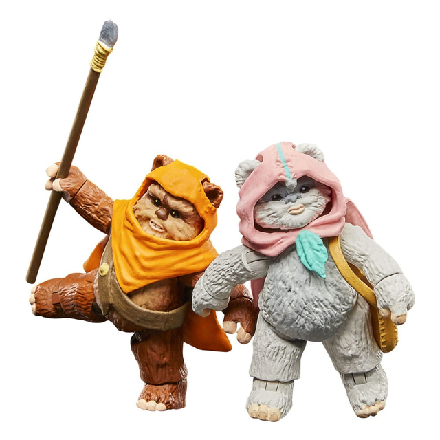 Star Wars: Ewoks Vintage Collection Action Figures Wicket W Warrick & Kneesaa 10cm Star Wars: Ewoks Vintage Collection Action Figures Wicket W Warrick & Kneesaa 10cm