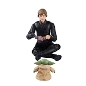 Star Wars: The Book of Boba Fett Vintage Collection Action Figures Luke Skywalker & Grogu 10cm