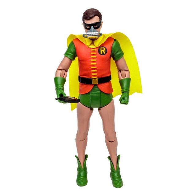 DC Retro Action Figure Batman 66 Robin with Oxygen Mask 15cm
